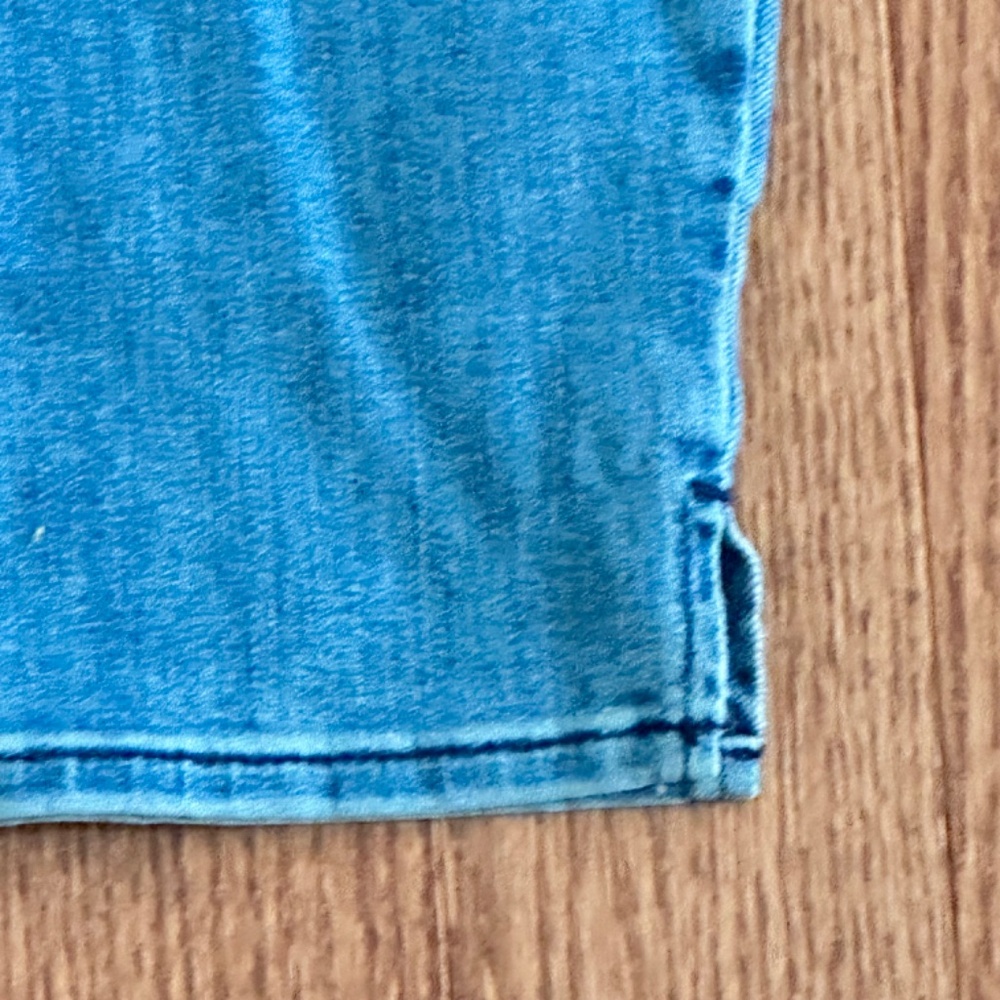 NYDJ Curve 360 Straight Ankle Slit Cropped Jeans Women's Size 24 - Picture 5 of 11